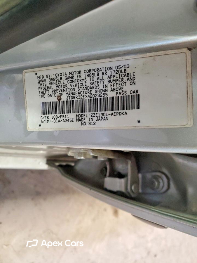 Toyota Corolla 2004