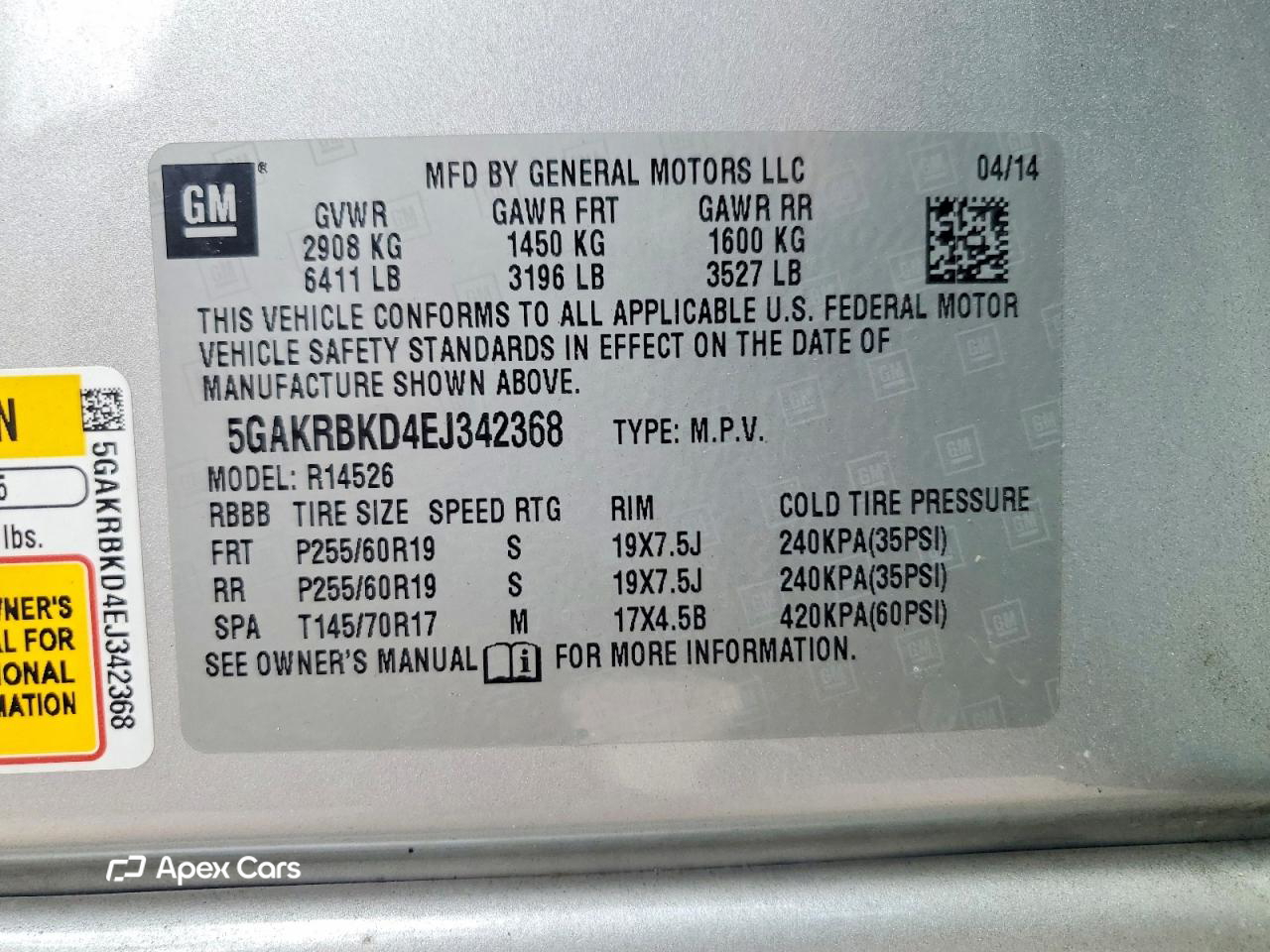 Buick Enclave 2014