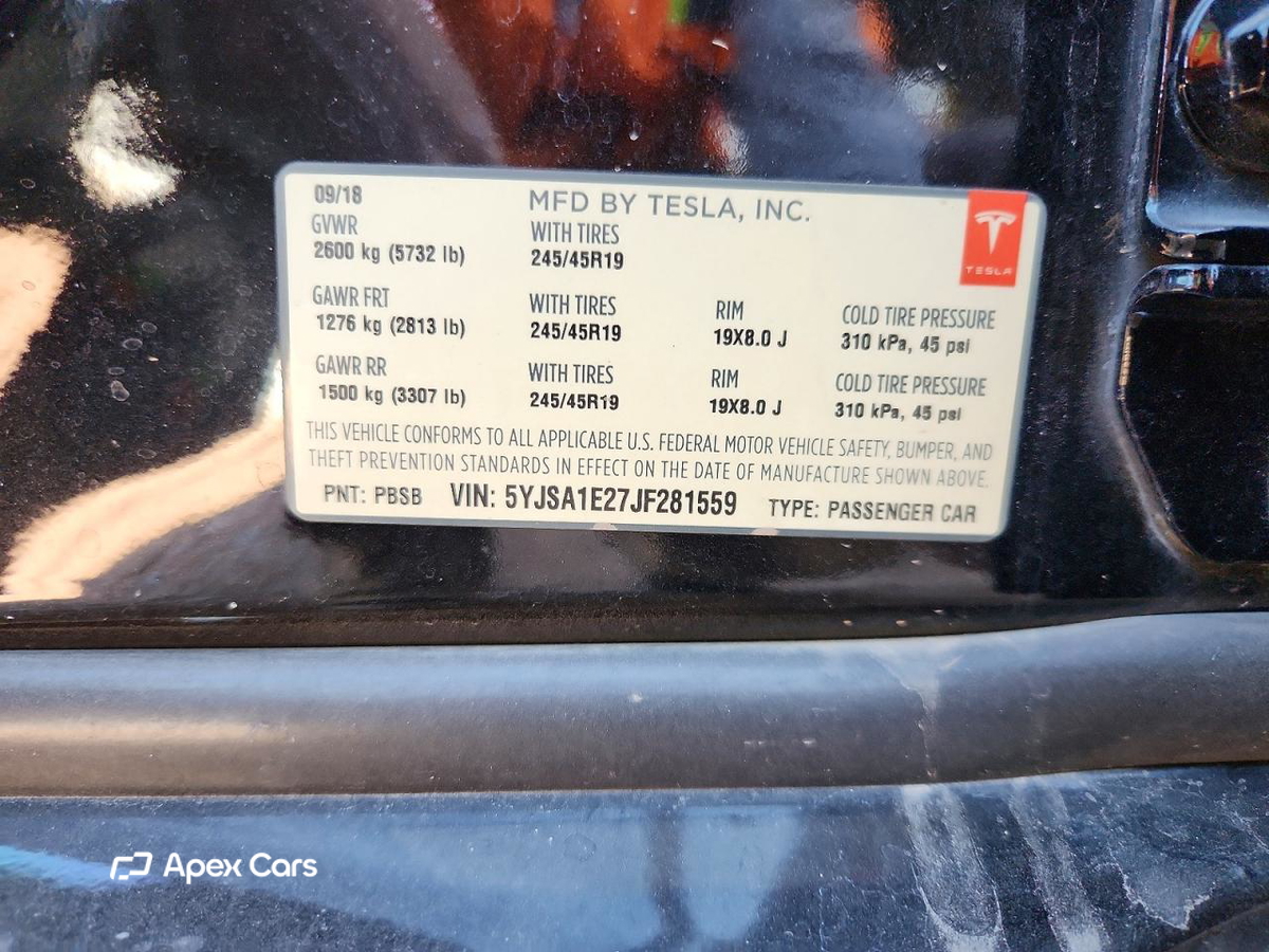 Tesla Model S 2018