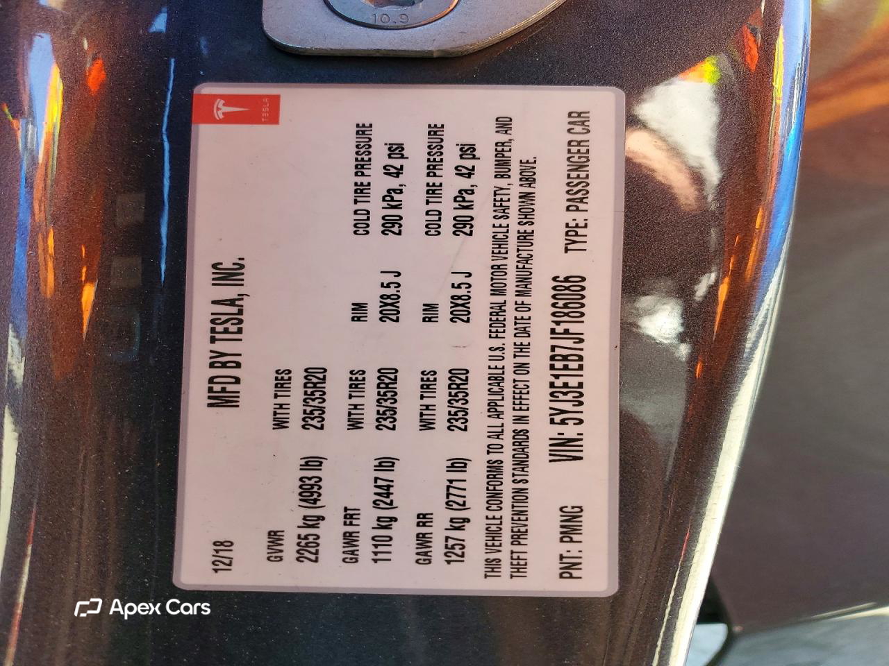 Tesla Model 3 2018
