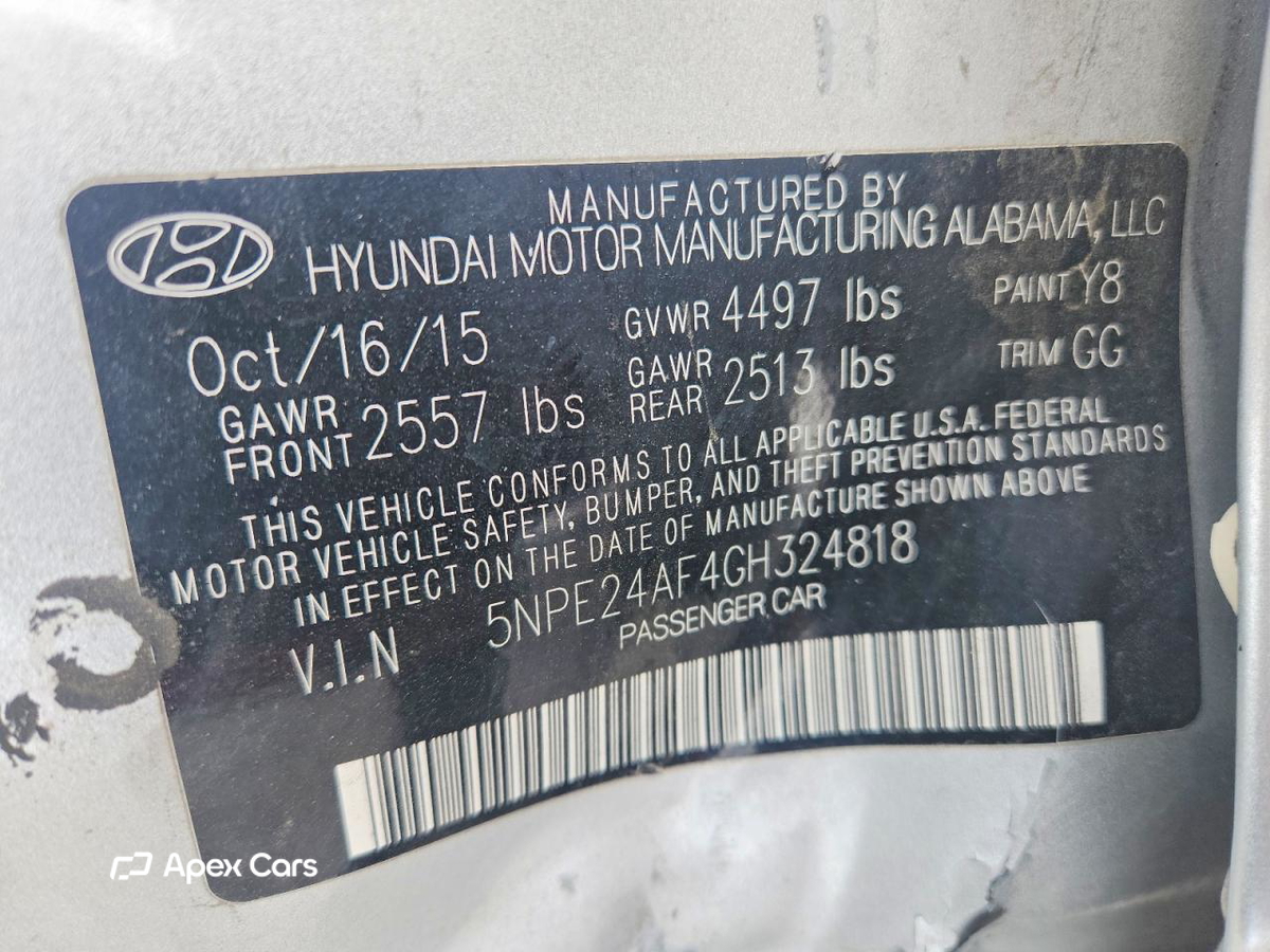 Hyundai Sonata 2016