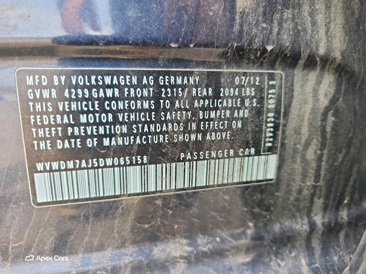 Volkswagen Golf 2013