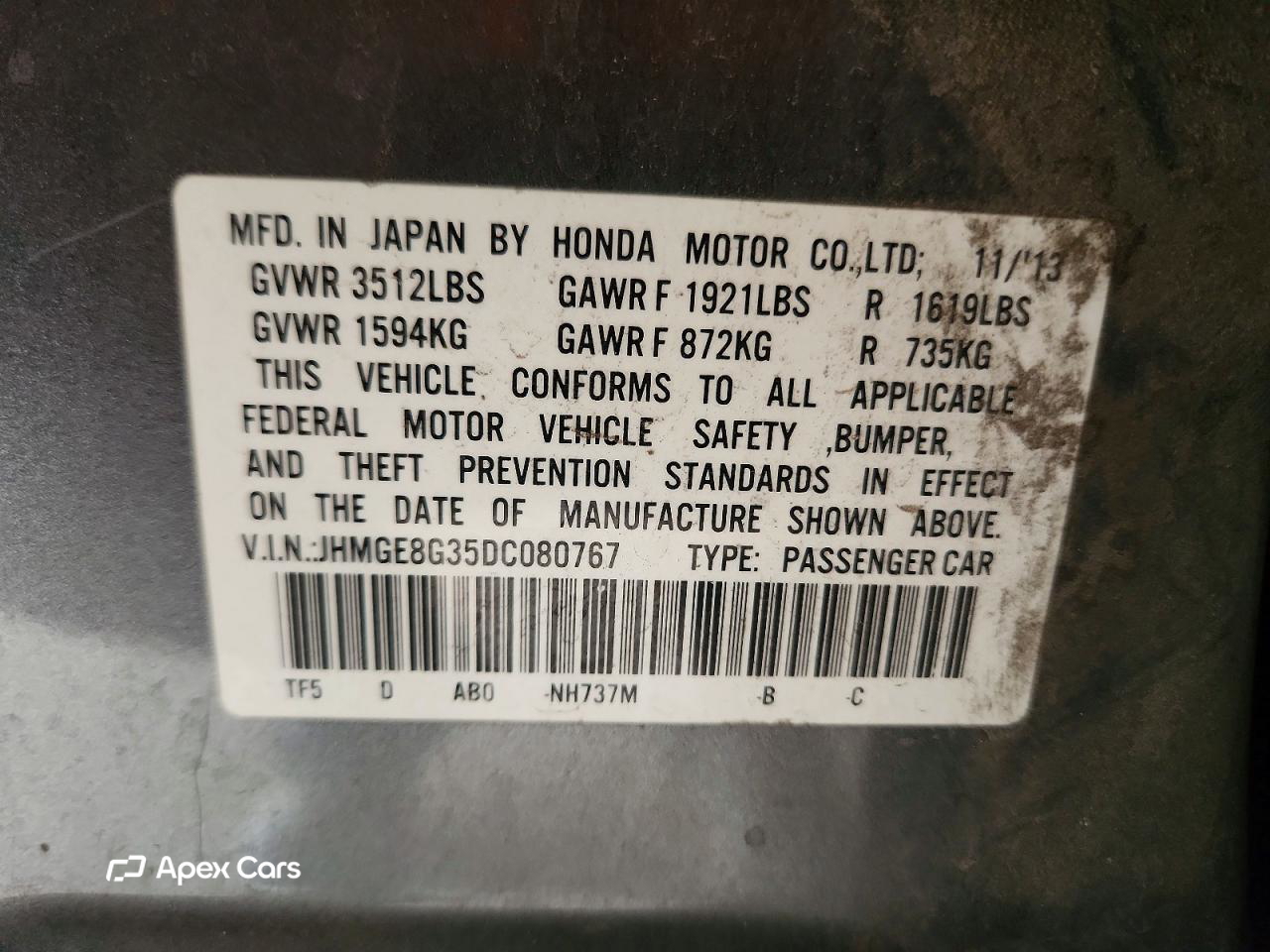 Honda Fit 2013