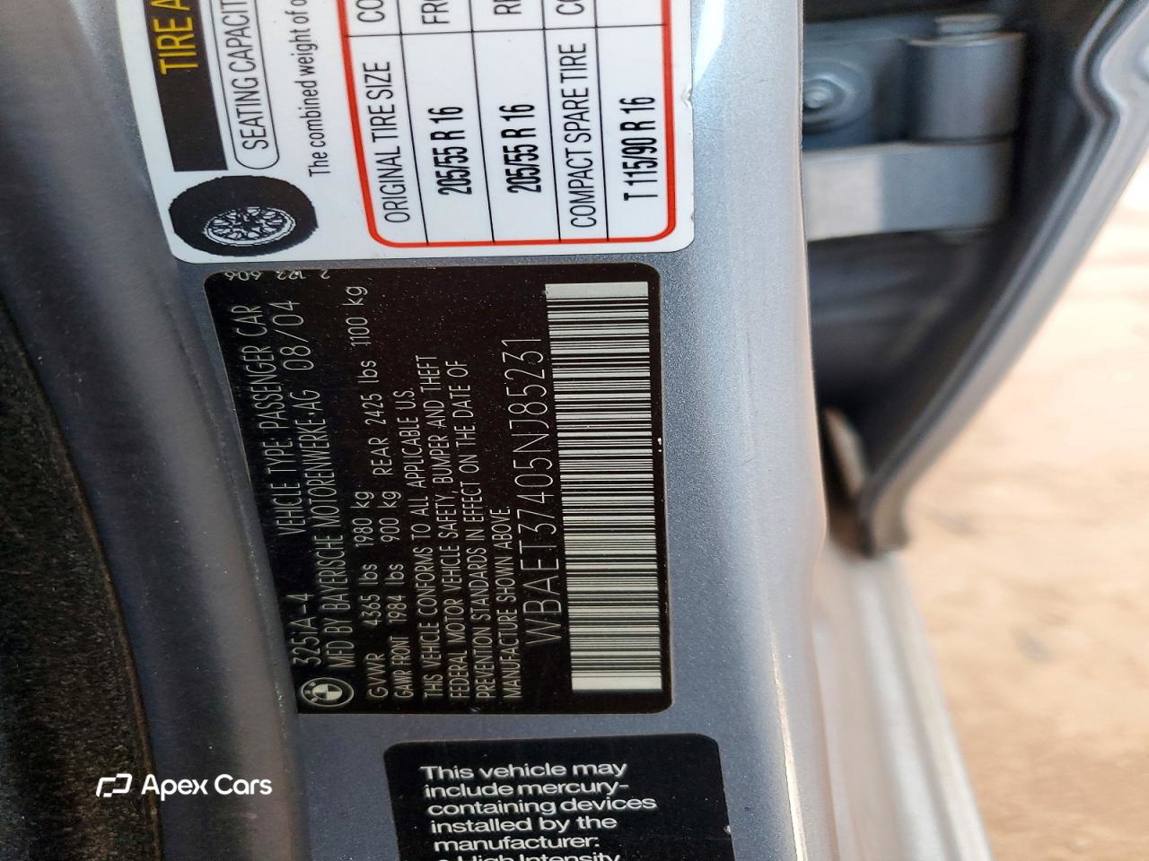 BMW Series 3 2005
