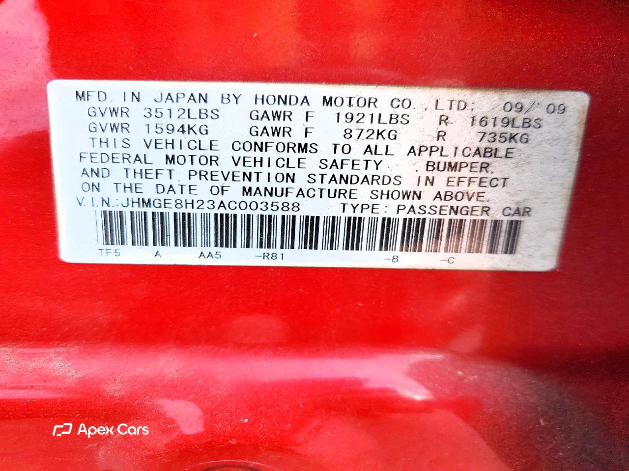 Honda Fit 2010