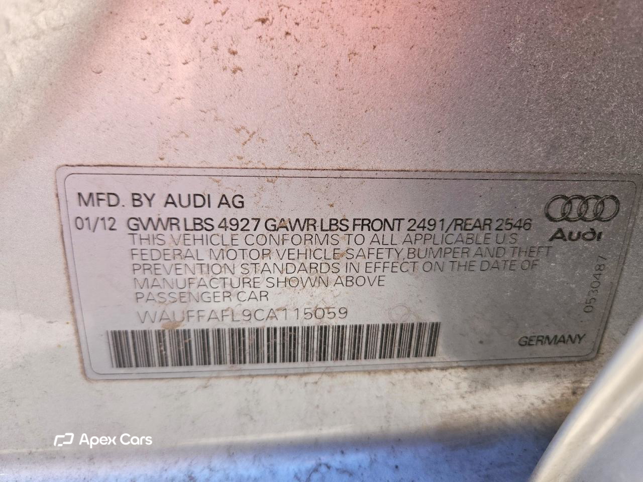 Audi A4 2012