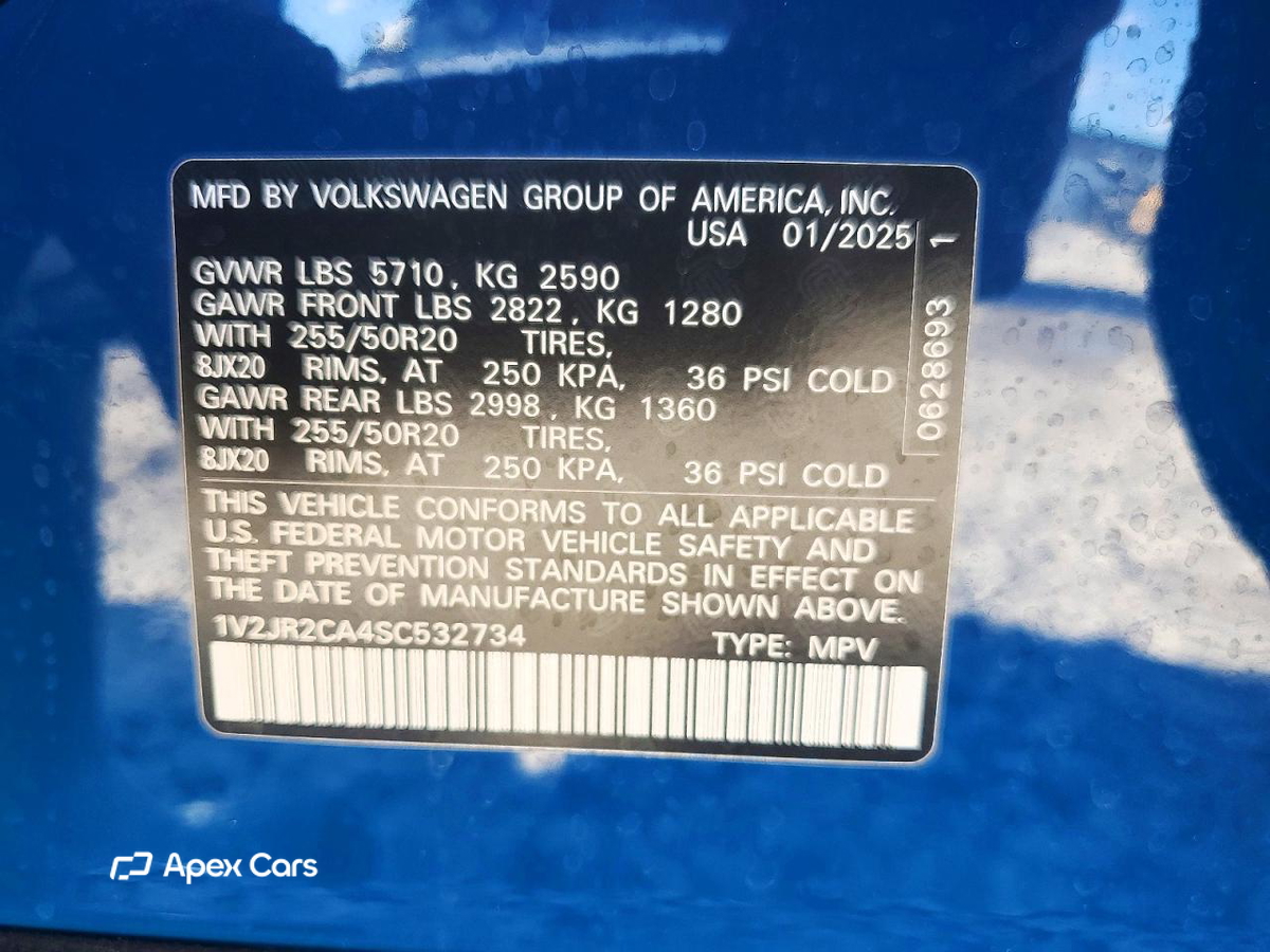 Volkswagen Atlas 2025