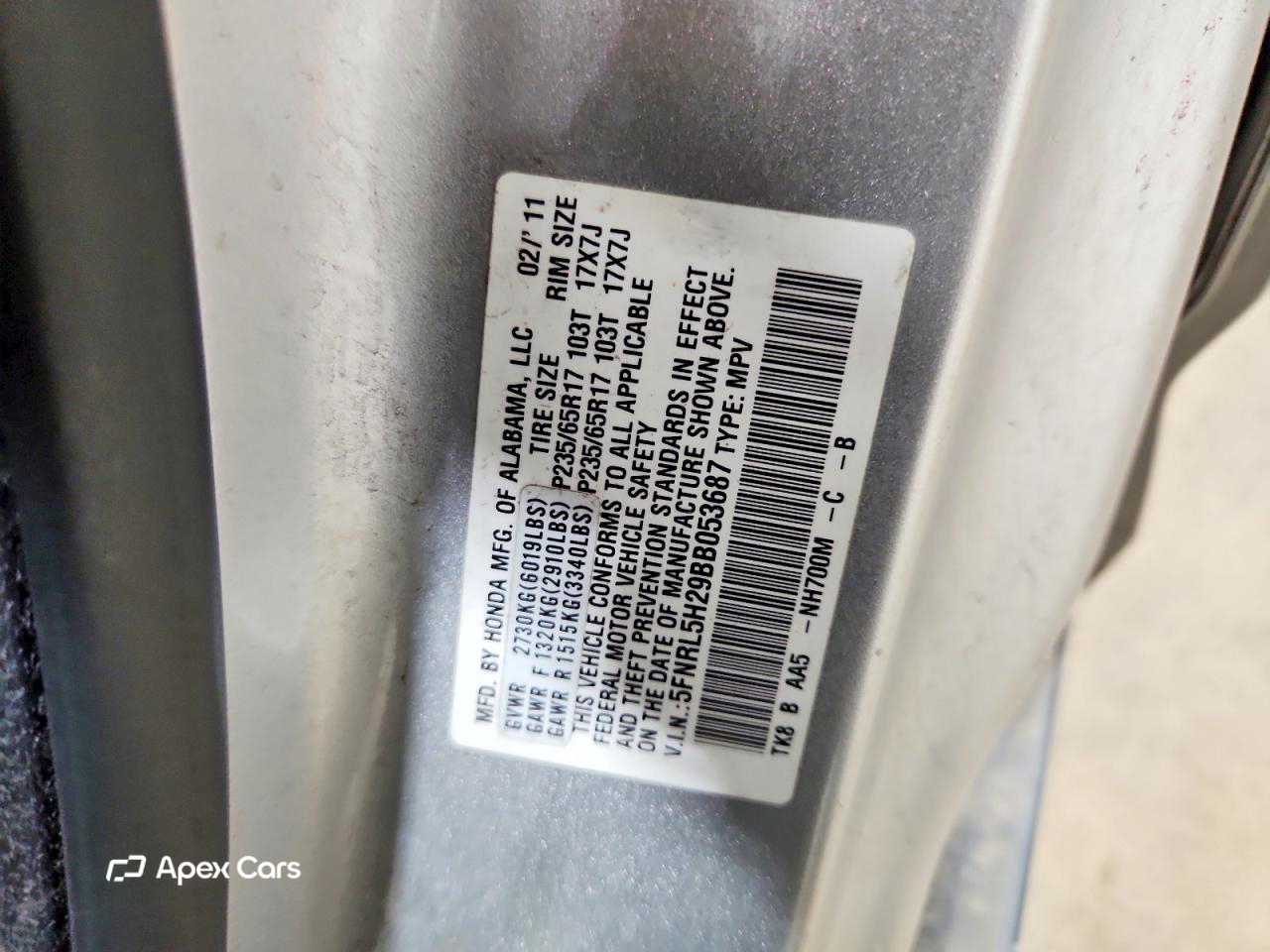 Honda Odyssey 2011