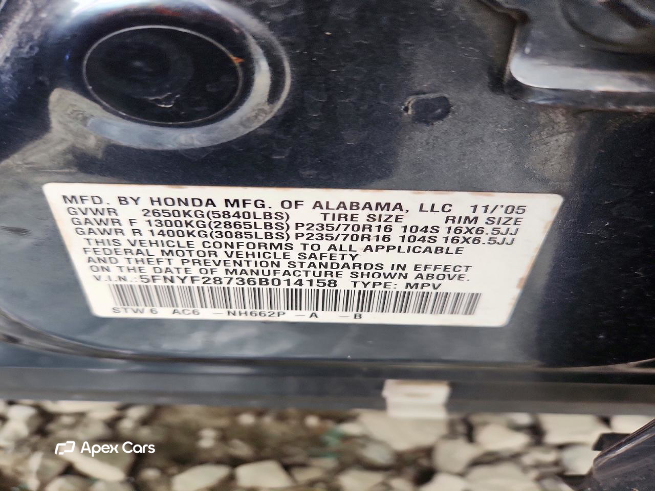 Honda Pilot 2006