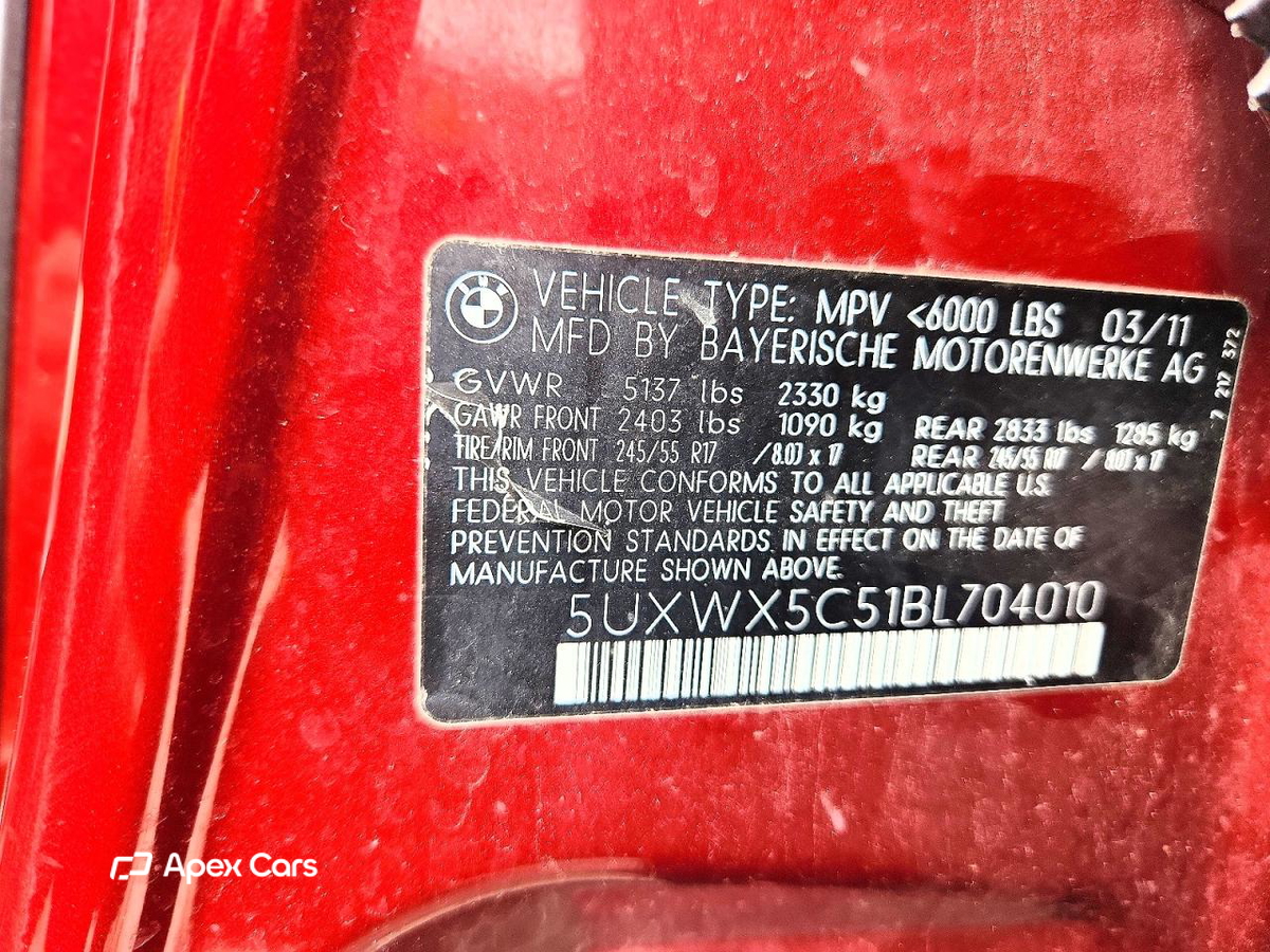 BMW X3 2011