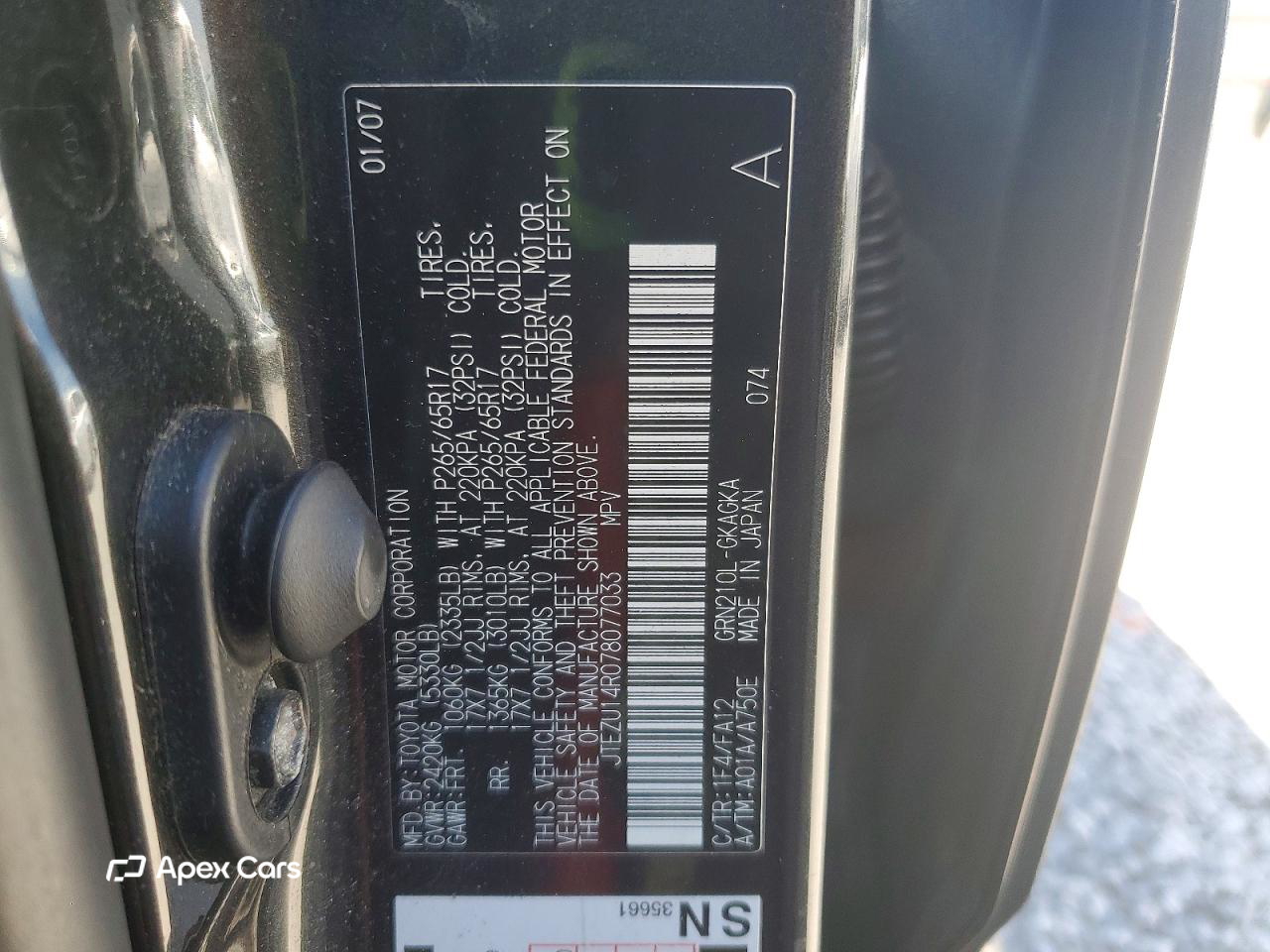 Toyota 4Runner 2007