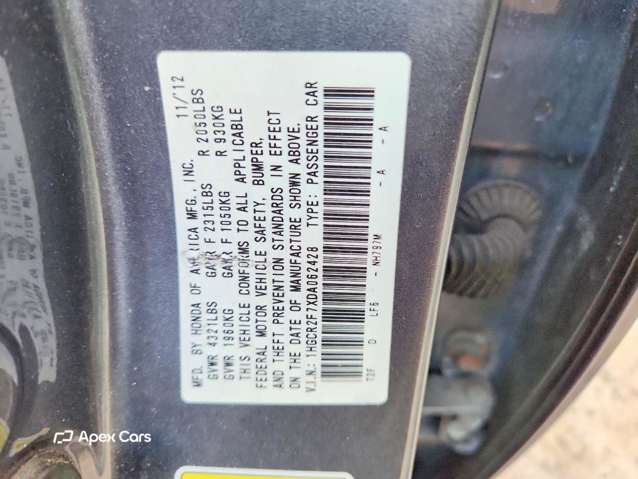 Honda Accord 2013