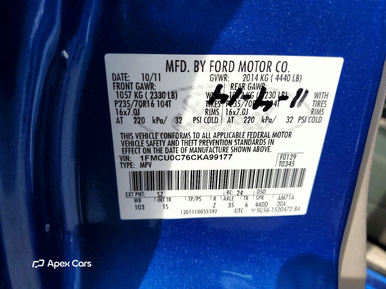 Ford Escape 2012
