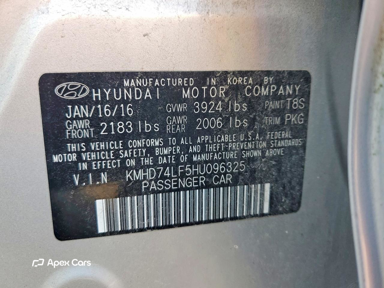 Hyundai Elantra 2017