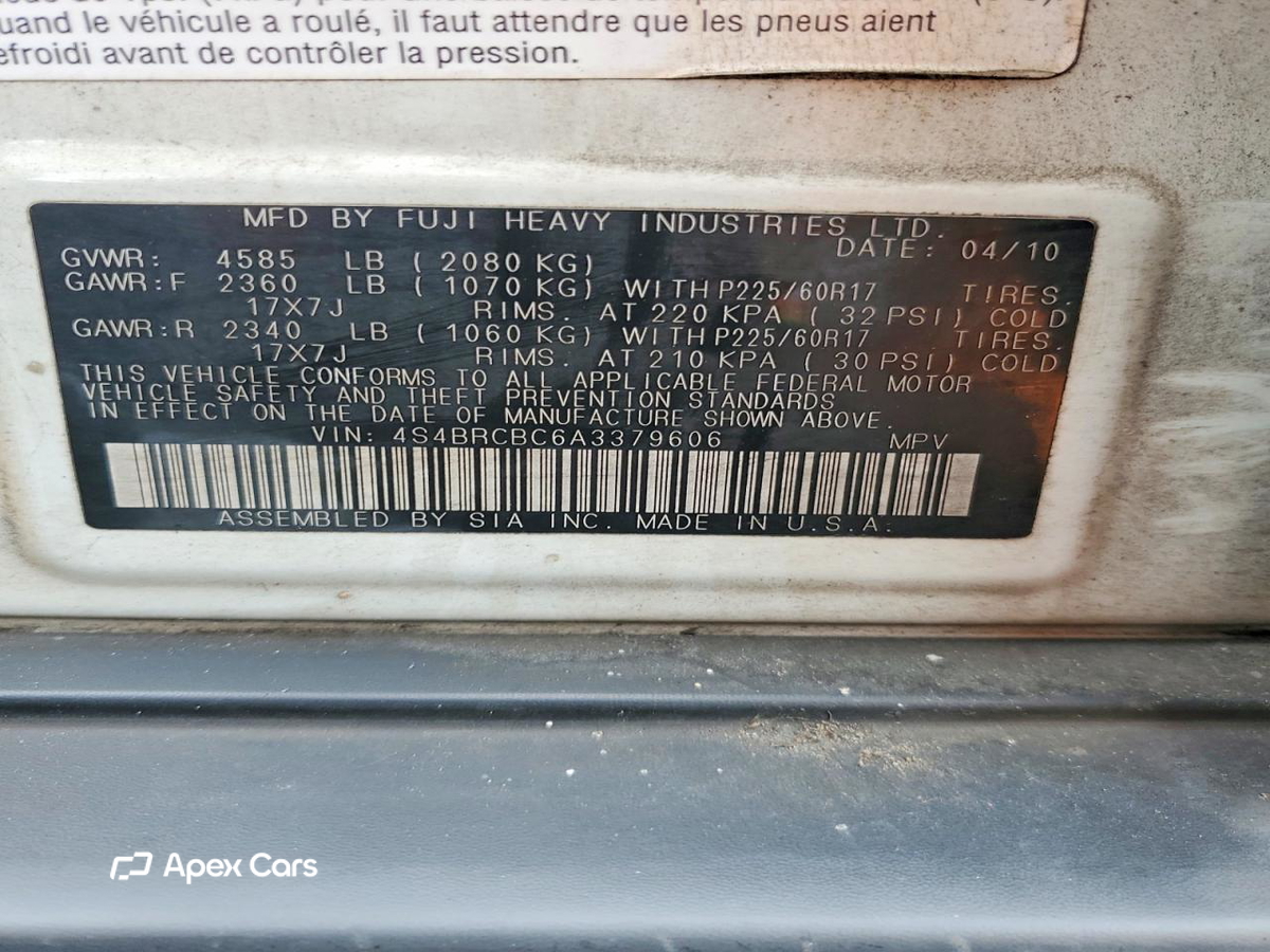 Subaru Outback 2010