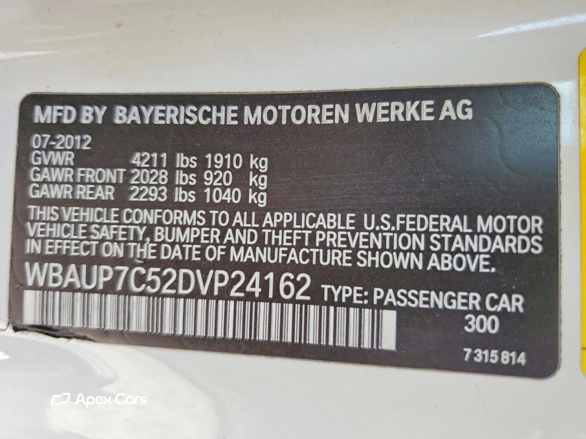 BMW Series 1 2013