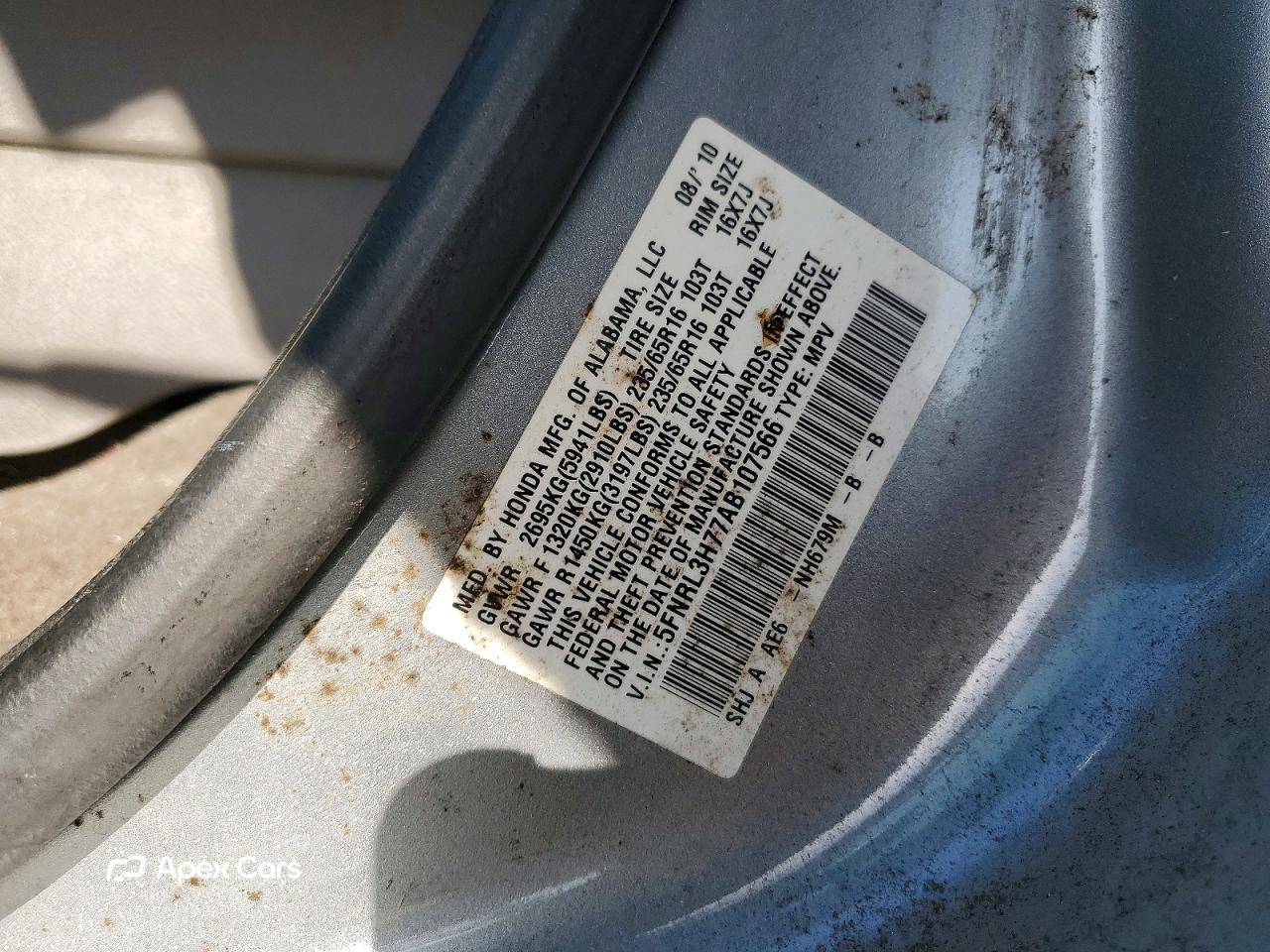 Honda Odyssey 2010