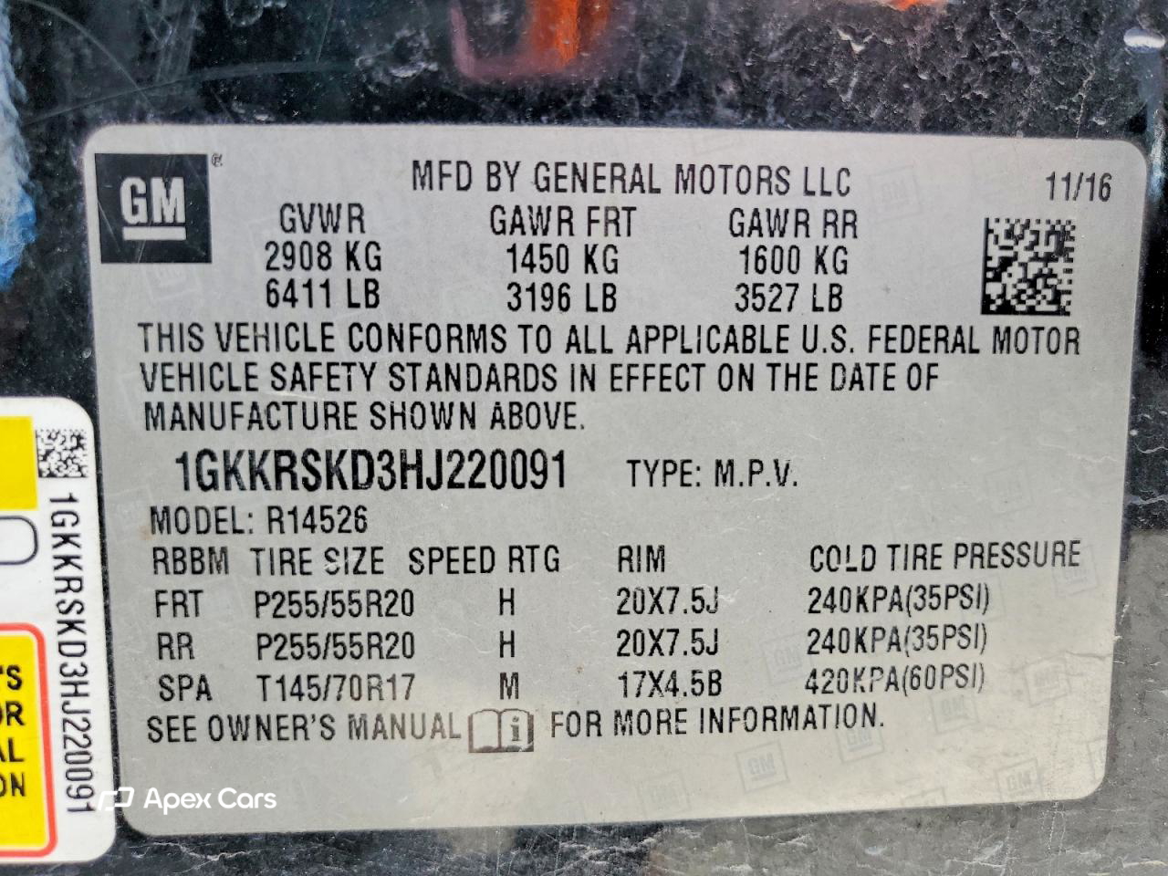 GMC Acadia 2017