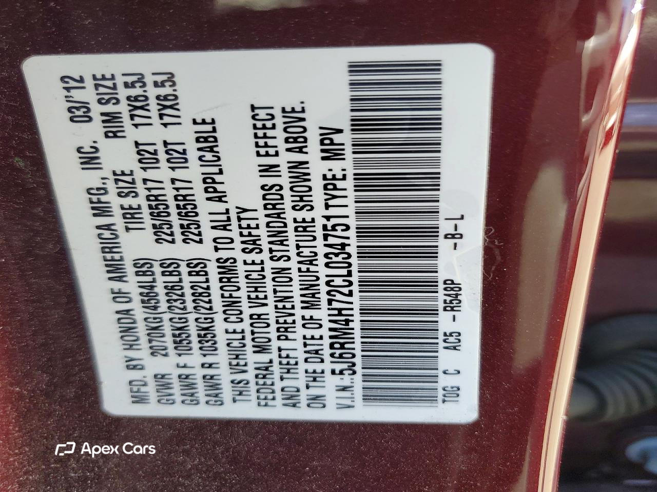 Honda CR-V 2012