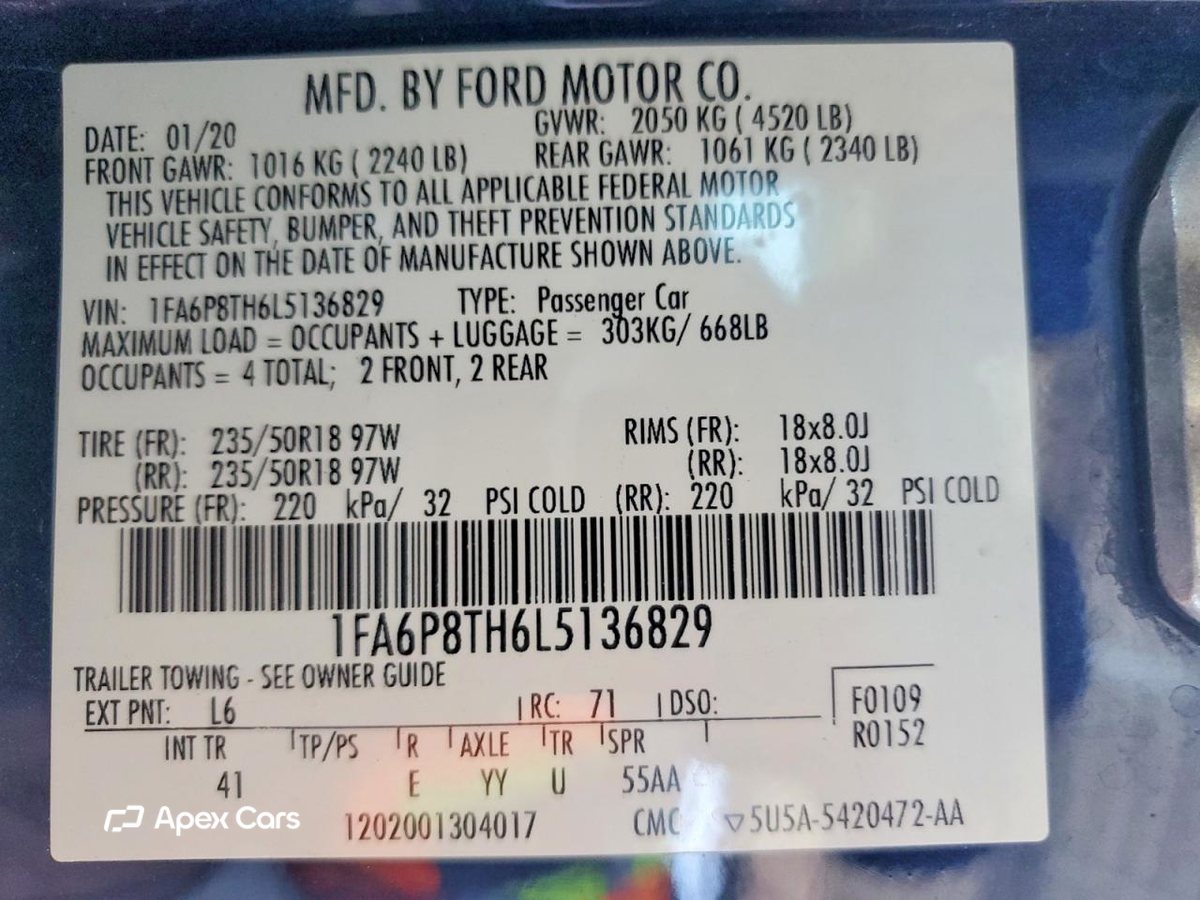 Ford Mustang 2020