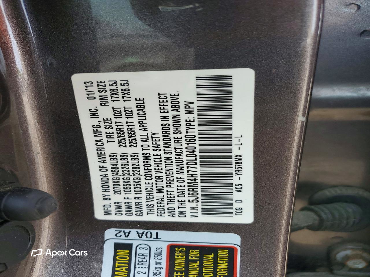 Honda CR-V 2013