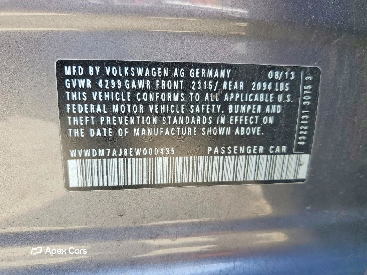 Volkswagen Golf 2014