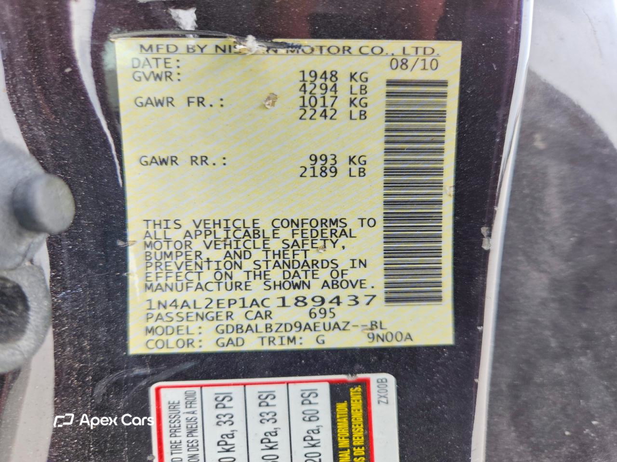 Nissan Altima 2010