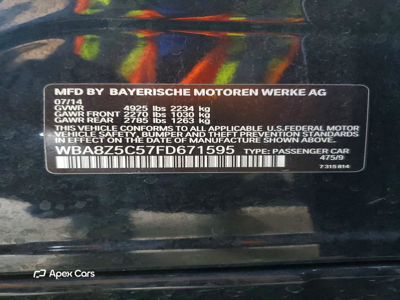 BMW Series 3 2015