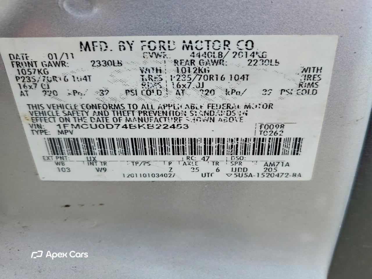 Ford Escape 2011