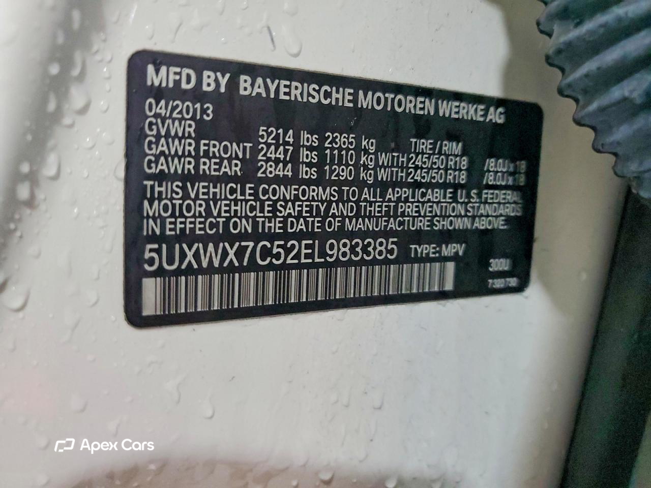 BMW X3 2014