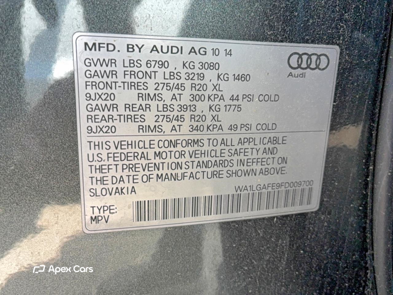 Audi Q7 2015