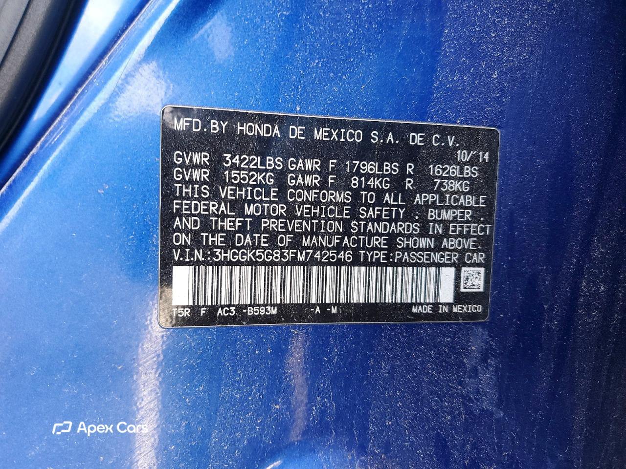 Honda Fit 2015