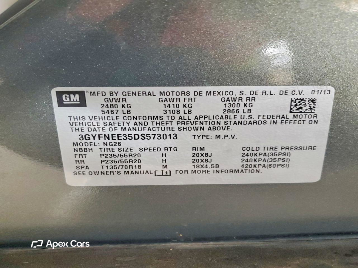 Cadillac SRX 2013