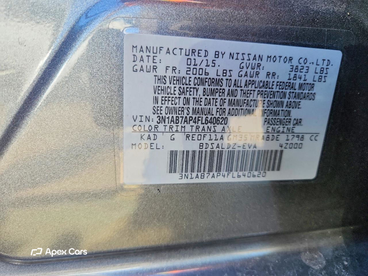 Nissan Sentra 2015