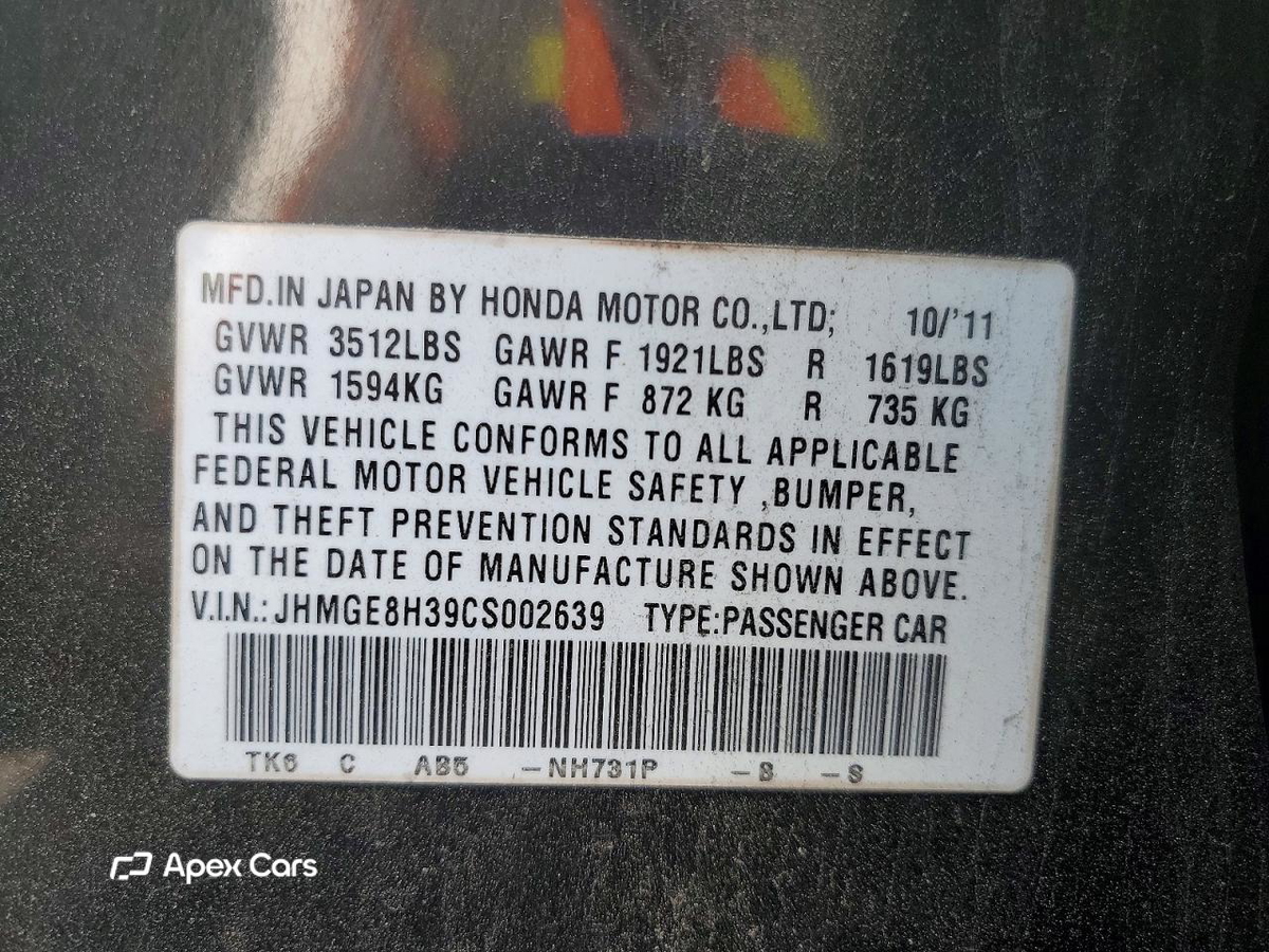 Honda Fit 2012