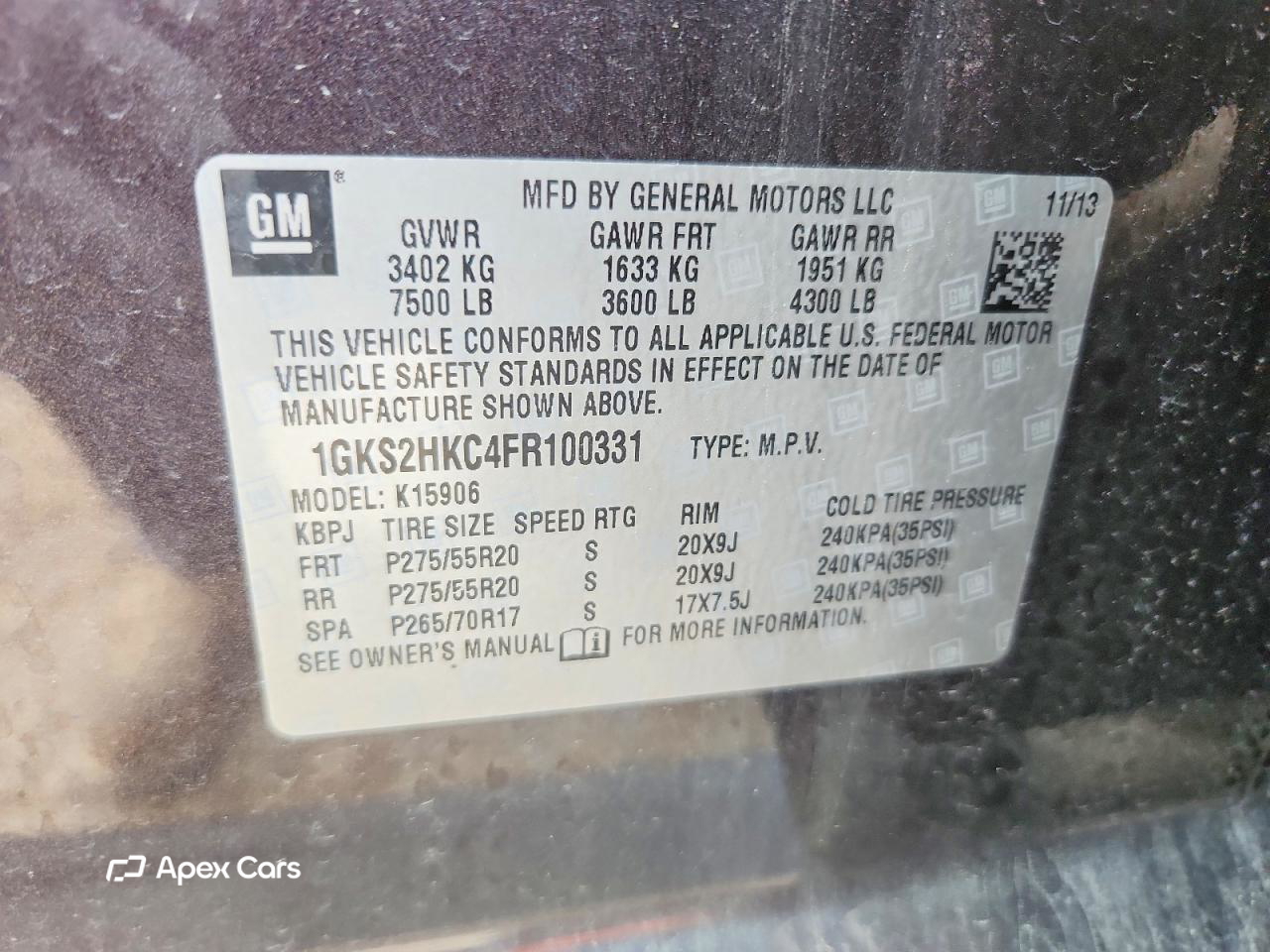 GMC Yukon 2015