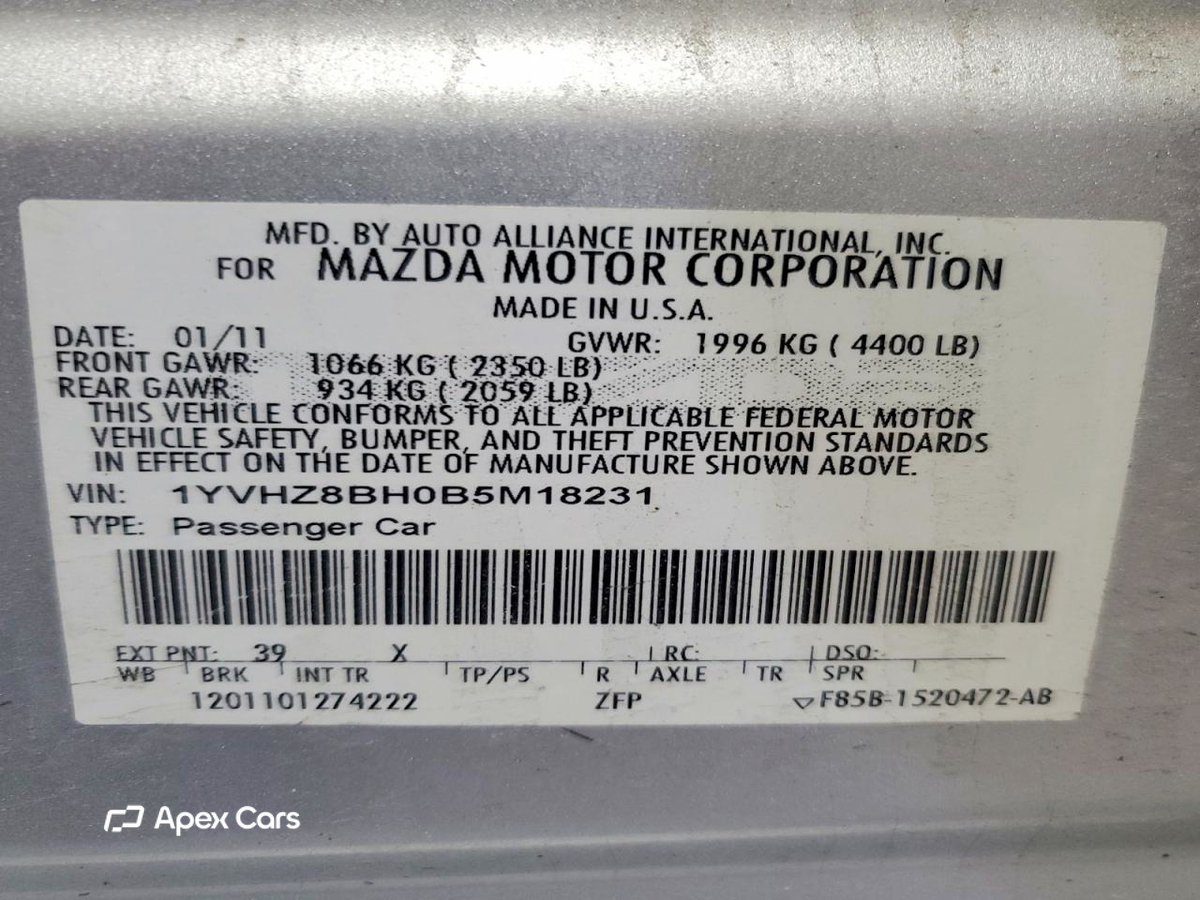 Mazda 6 2011