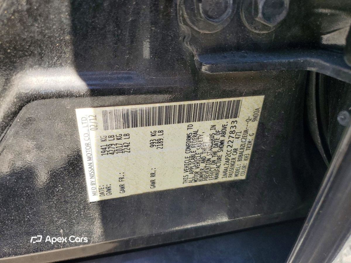 Nissan Altima 2012