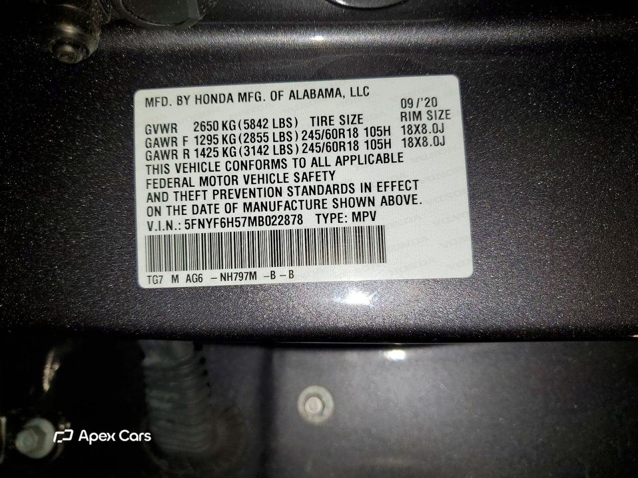 Honda Pilot 2021