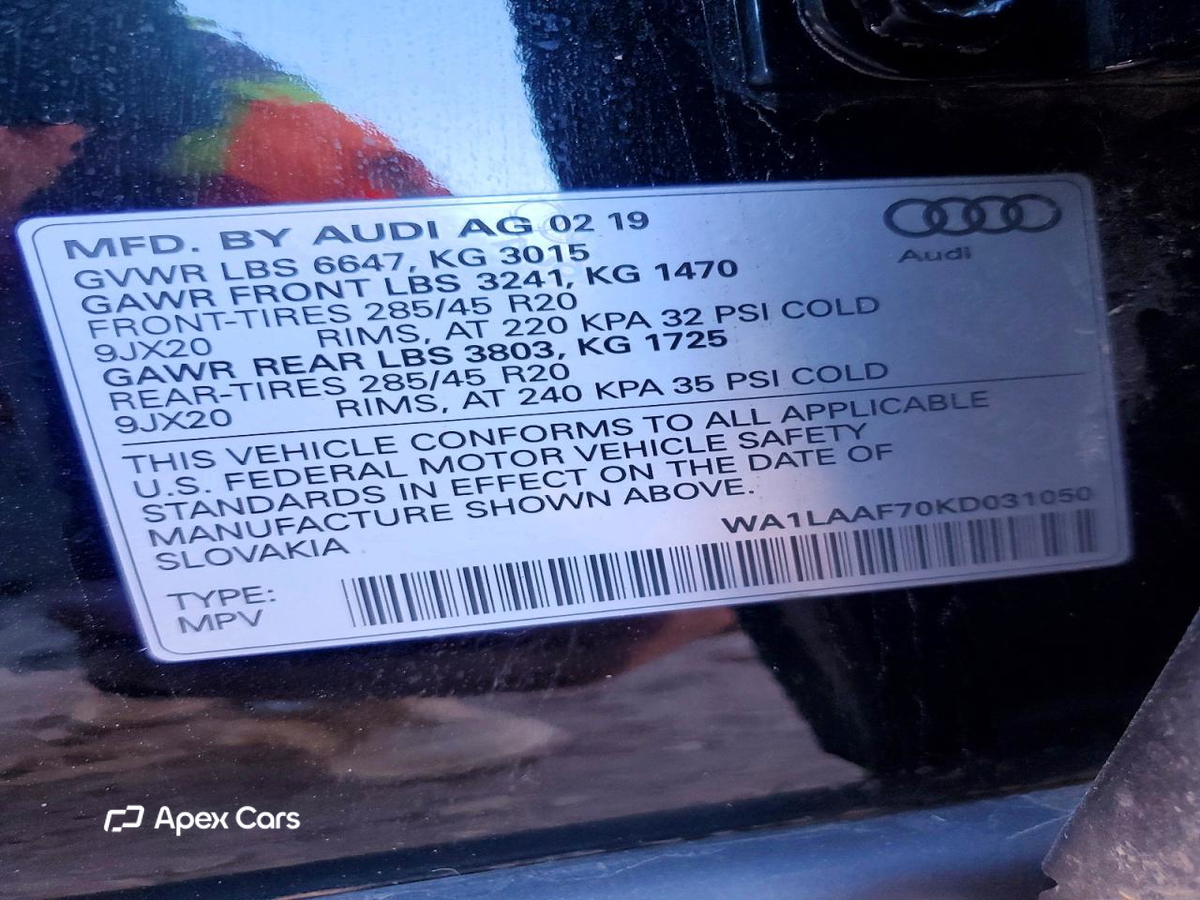 Audi Q7 2019