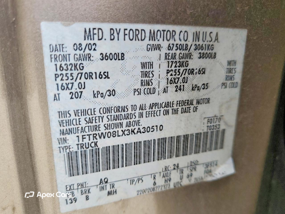 Ford F-150 2003