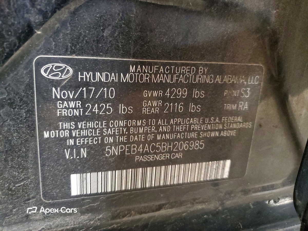 Hyundai Sonata 2011
