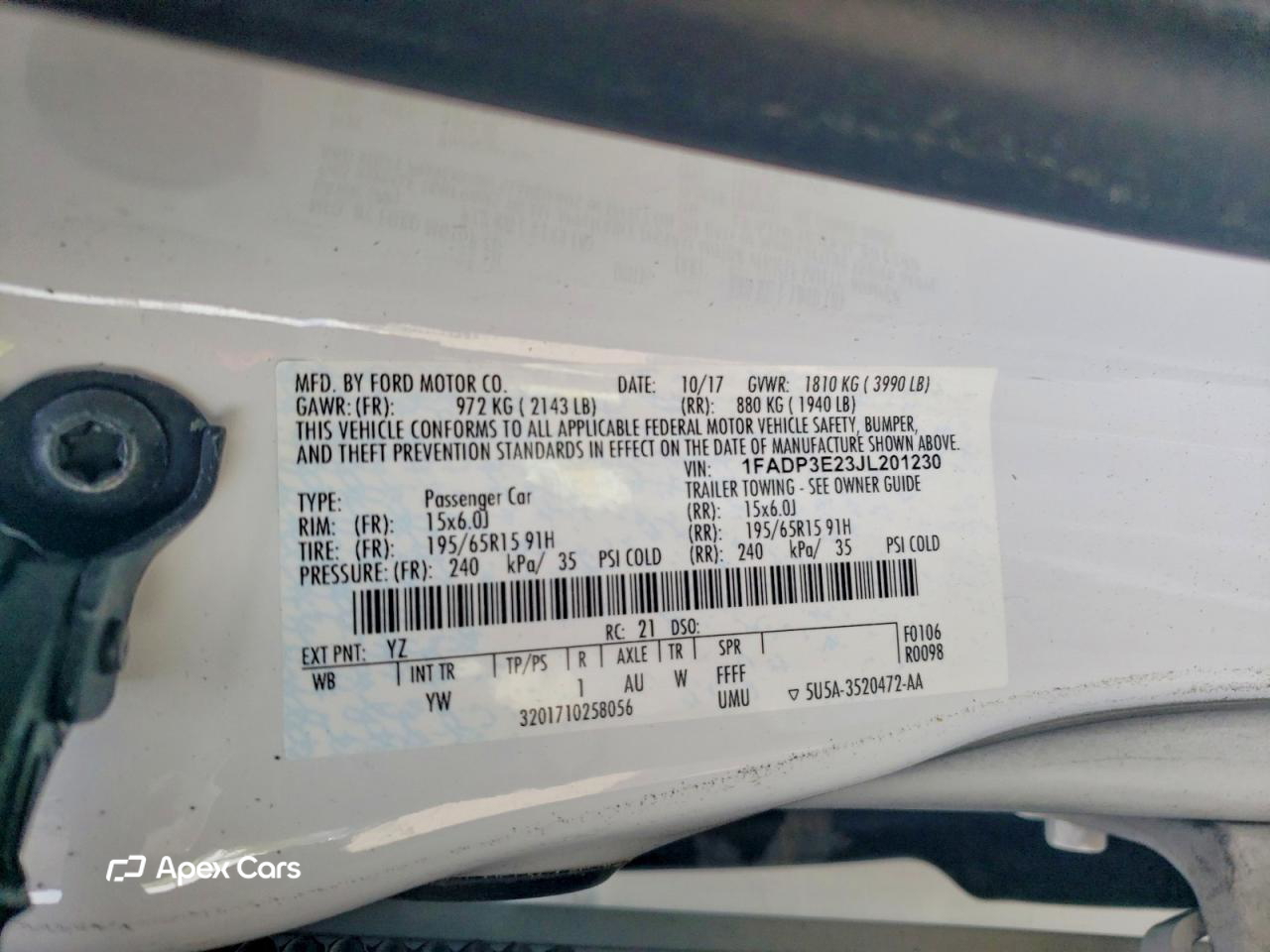 Ford Focus 2018