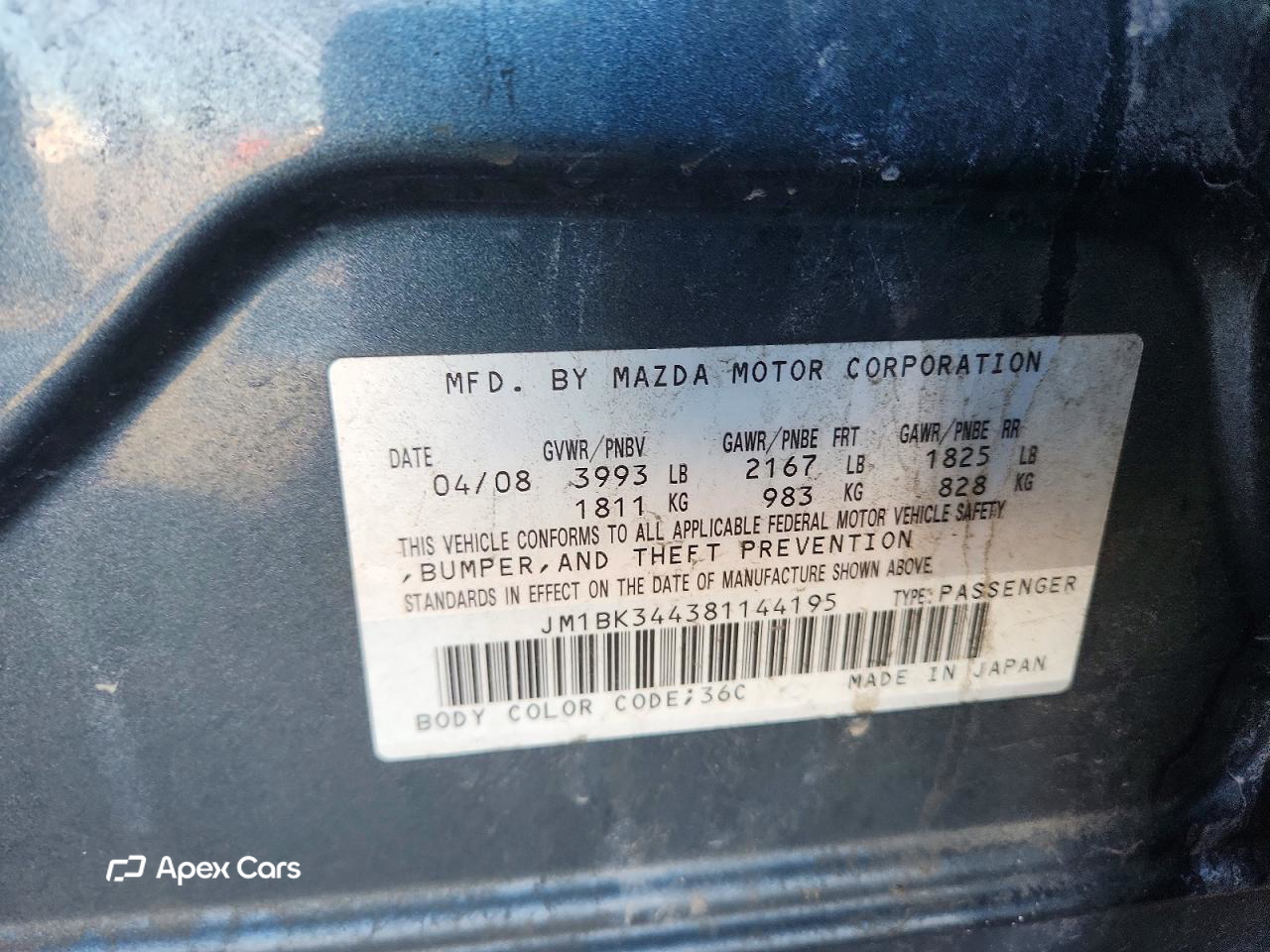 Mazda 3 2008