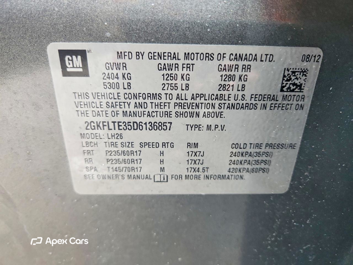 GMC Terrain 2013