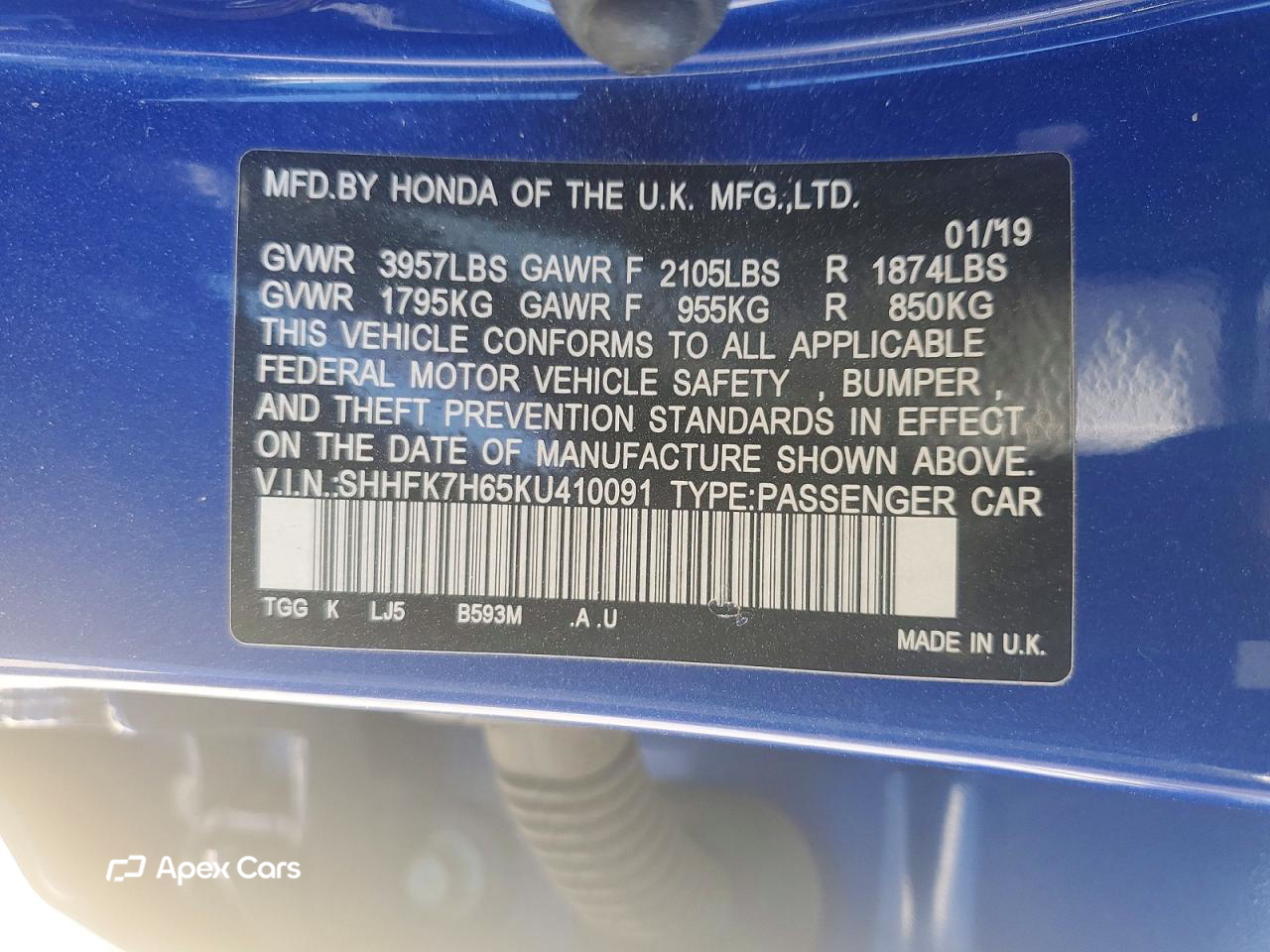 Honda Civic 2019