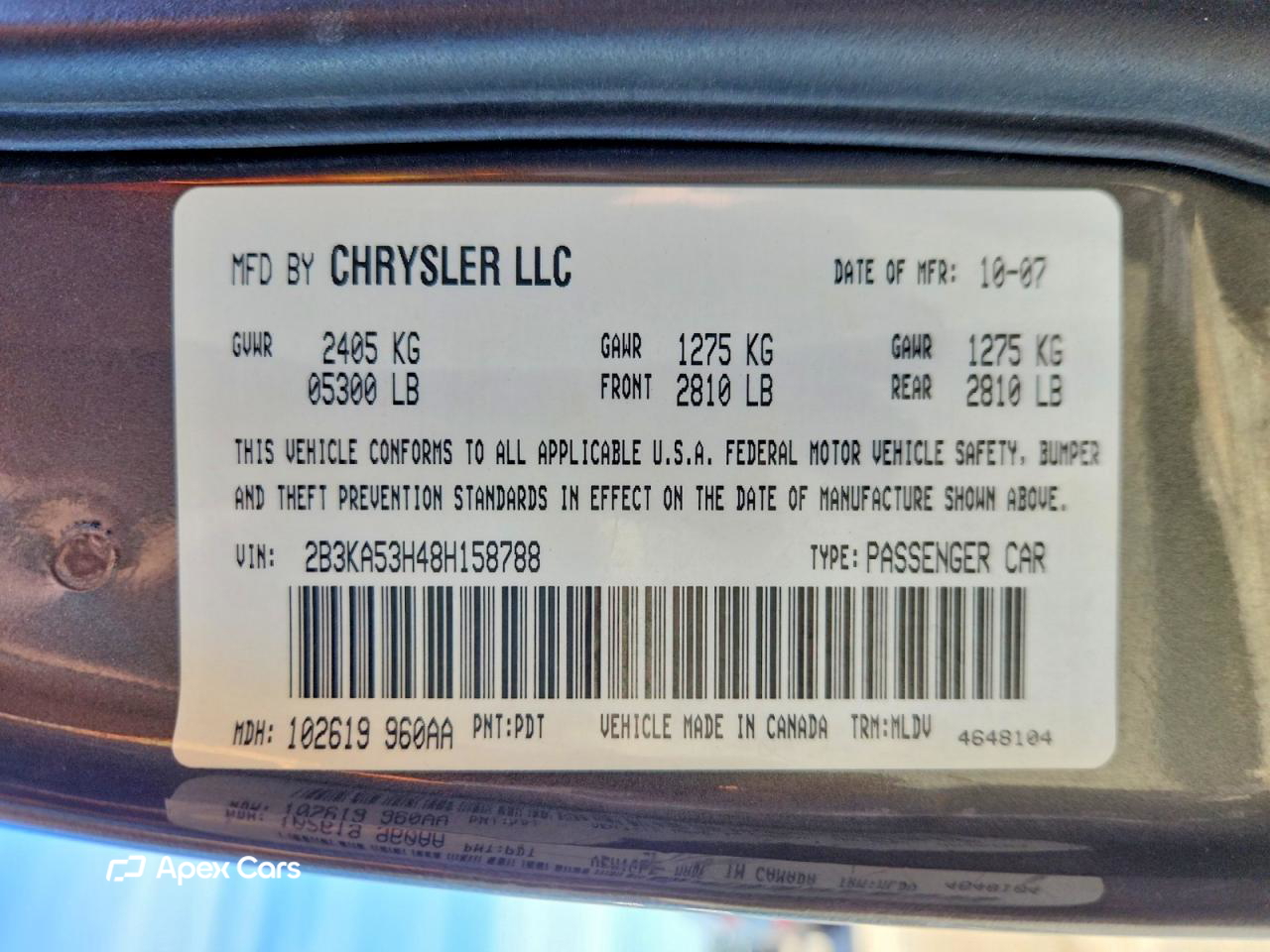 Dodge Charger 2008
