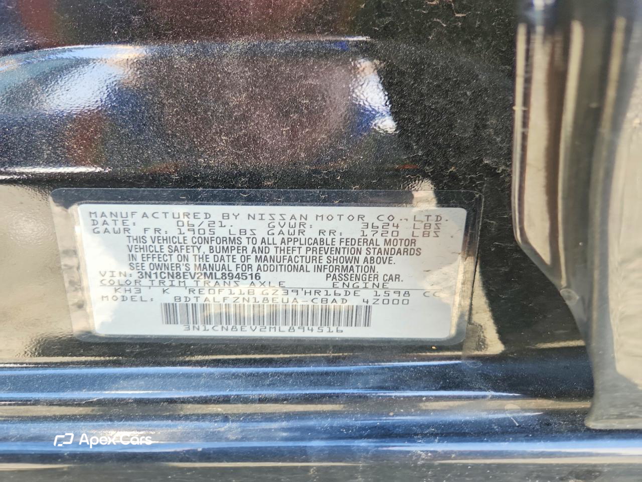 Nissan Versa 2021