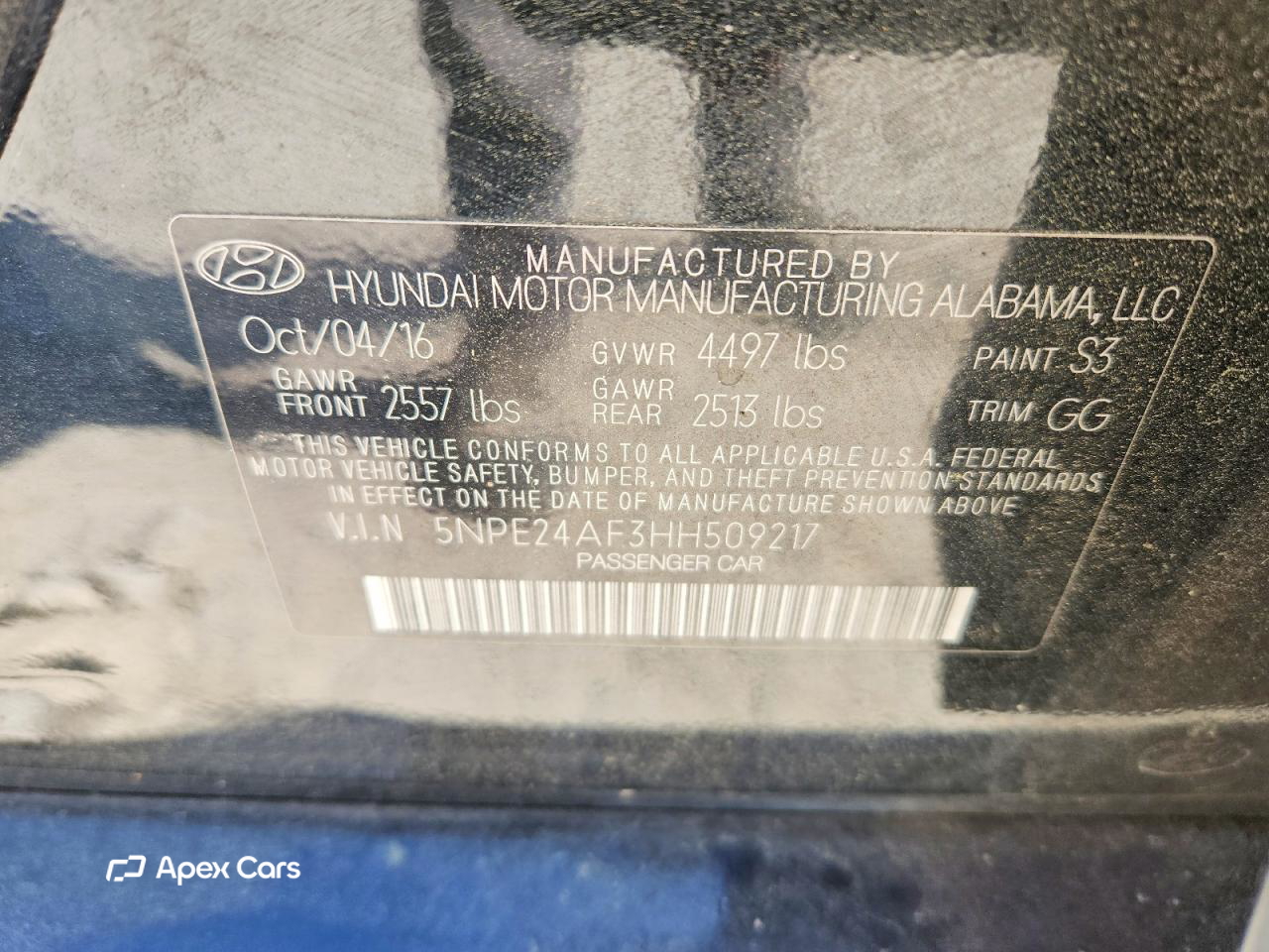 Hyundai Sonata 2017