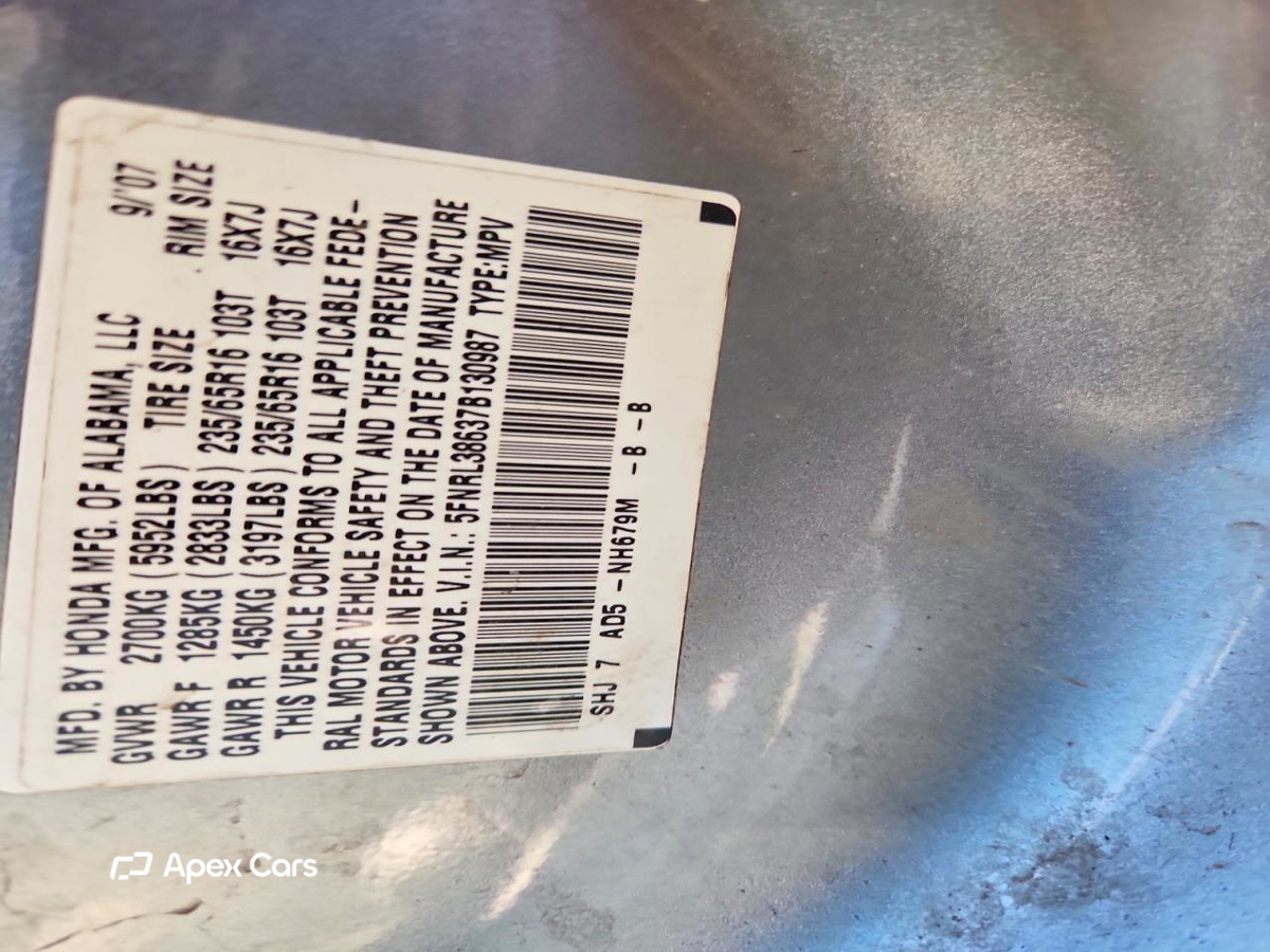 Honda Odyssey 2007